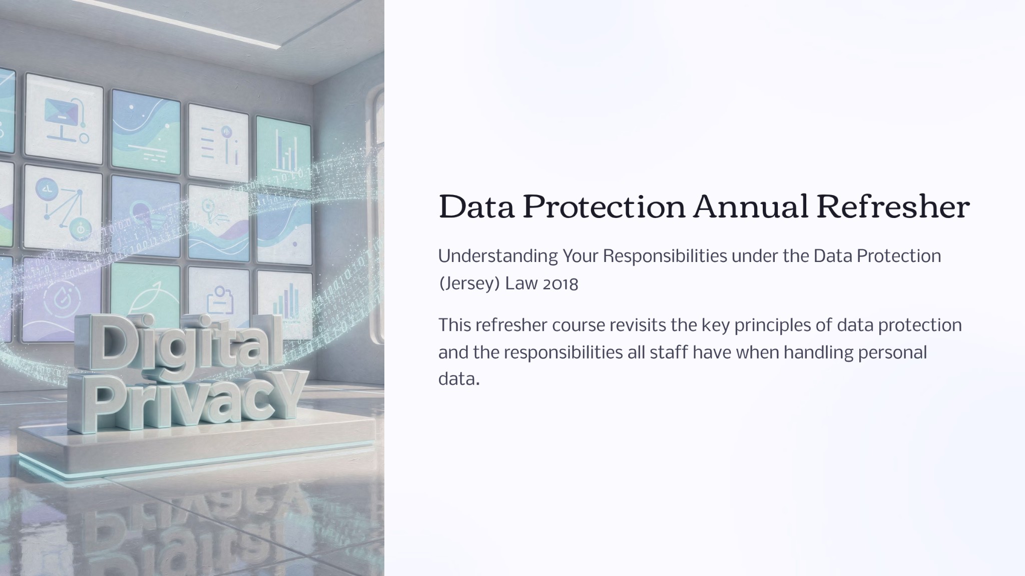 Data Protection Generic Data Protection Courses - Sector Specific