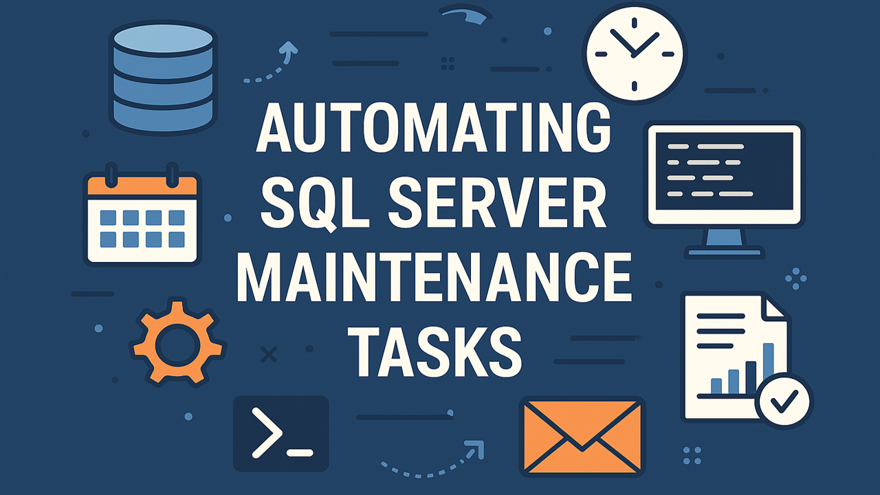 Automating SQL Server Maintenance Tasks