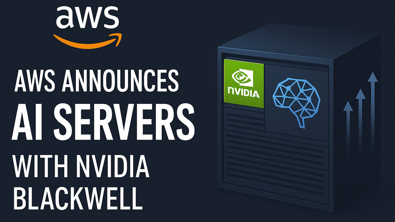 AWS Unveils AI Servers Powered by NVIDIA Blackwell